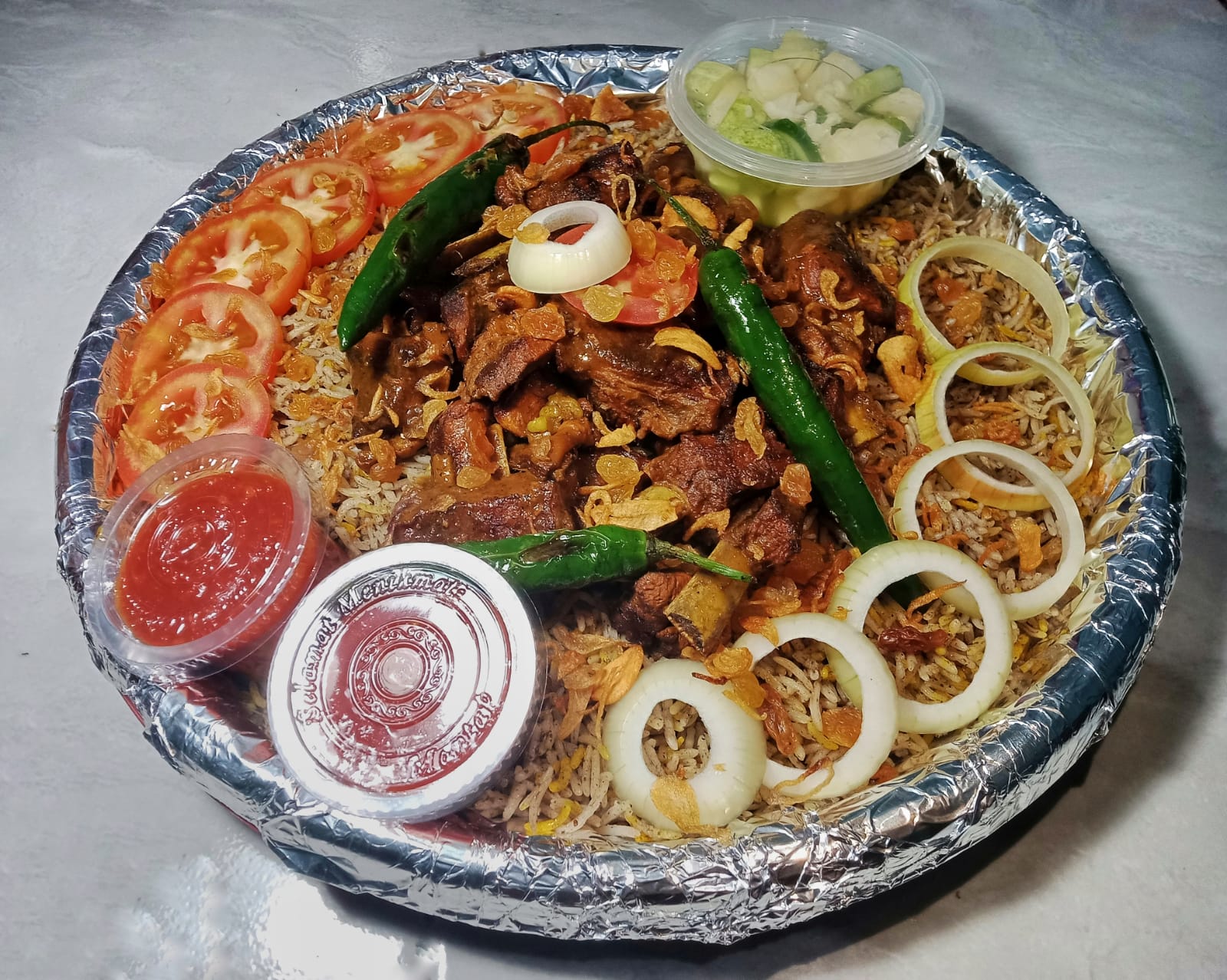 Nampan Kambing 5 Orang