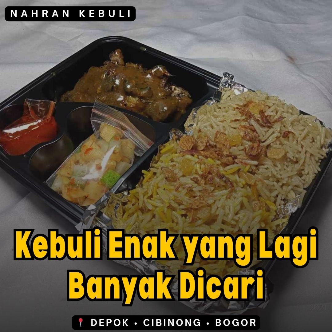 Ayam bakar nasi kebuli Pondok Jaya yang enak