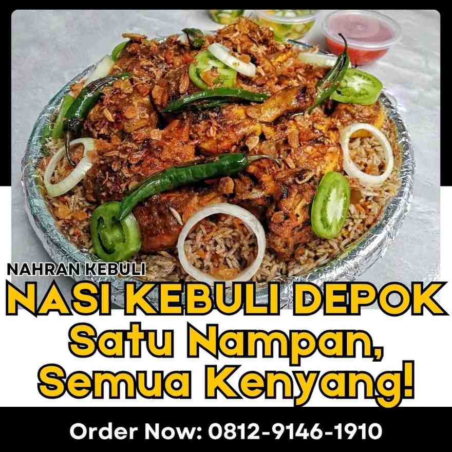 Kebuli Depok yang Praktis dan Mengenyangkan