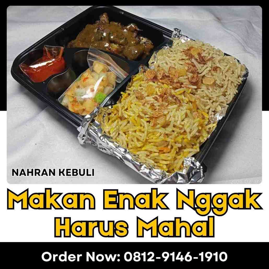 Kebuli Sawangan Depok yang Siap Antar