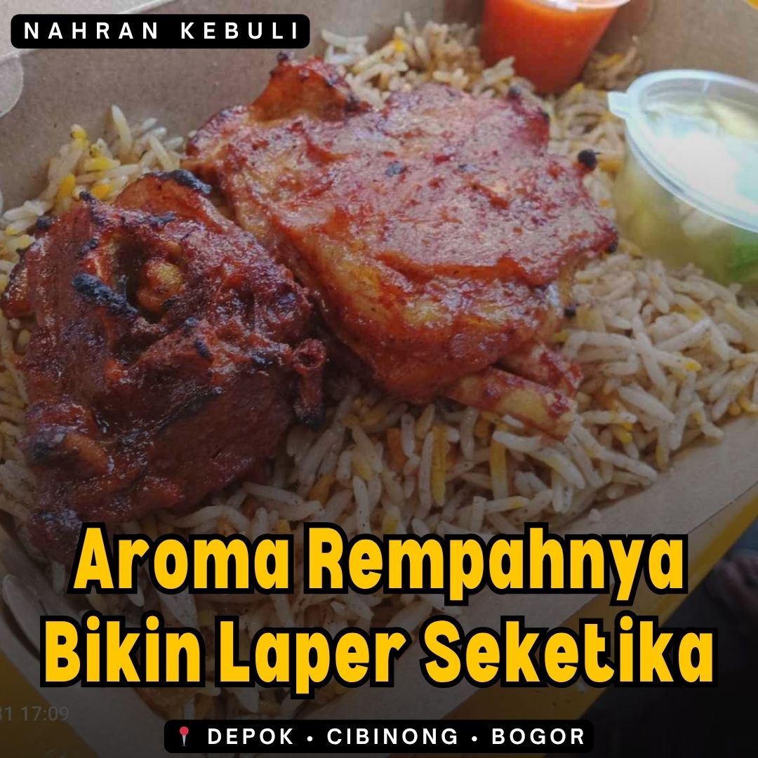 Paket nasi kebuli nampan Pondok Jaya yang cocok buat keluarga